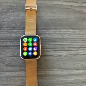 Smart Touchscreen Fitness Watch - Gold